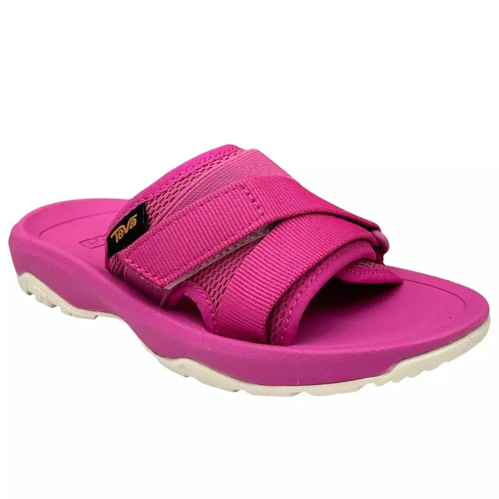 Teva Hurricane Toddler Girl's Verge Slide Sandal Size 9 Pink EVA-Foam Midsole‎